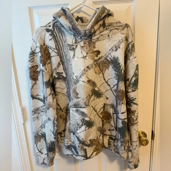 NWOT Hollister White Camo Hoodie - Picture 5 of 5